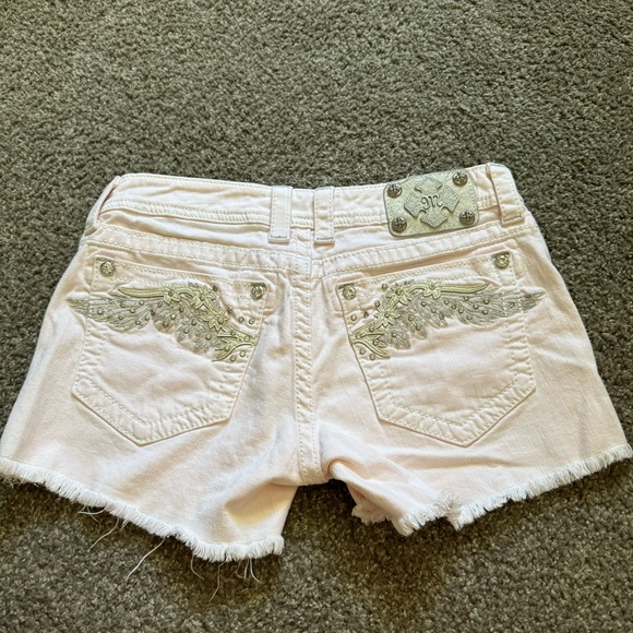 Miss Me light pink cut off shorts size 29 - Picture 4 of 6